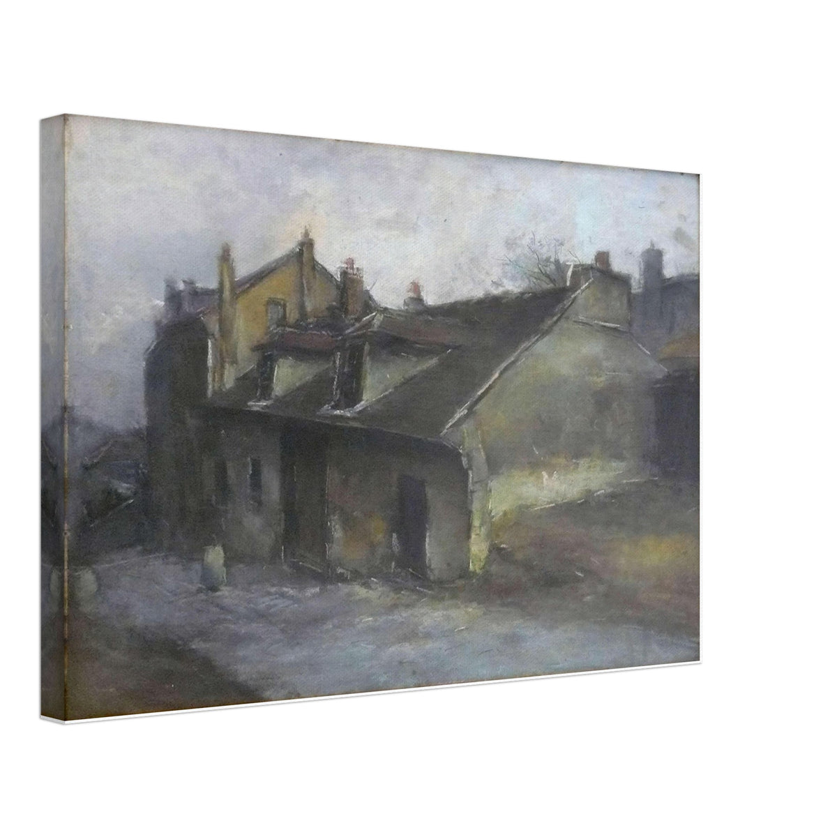 La Maison De Mimi Pinson À Montmartre, Paris by Pierre-Jacques Pelletier, canvas