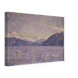 Lac Leman by Fujishima Takeji, canvas, view 2