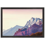 Ladakh. Himalayas. by Nicholas Roerich, framed poster, view 2