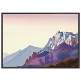 Ladakh. Himalayas. by Nicholas Roerich, framed poster, view 3