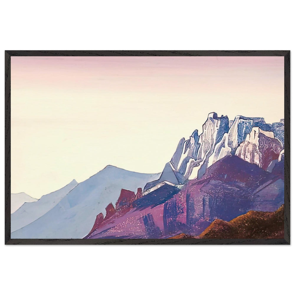 Ladakh. Himalayas. by Nicholas Roerich, framed poster