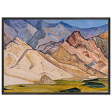 Ladakh by Nicholas Roerich, framed poster, view 3