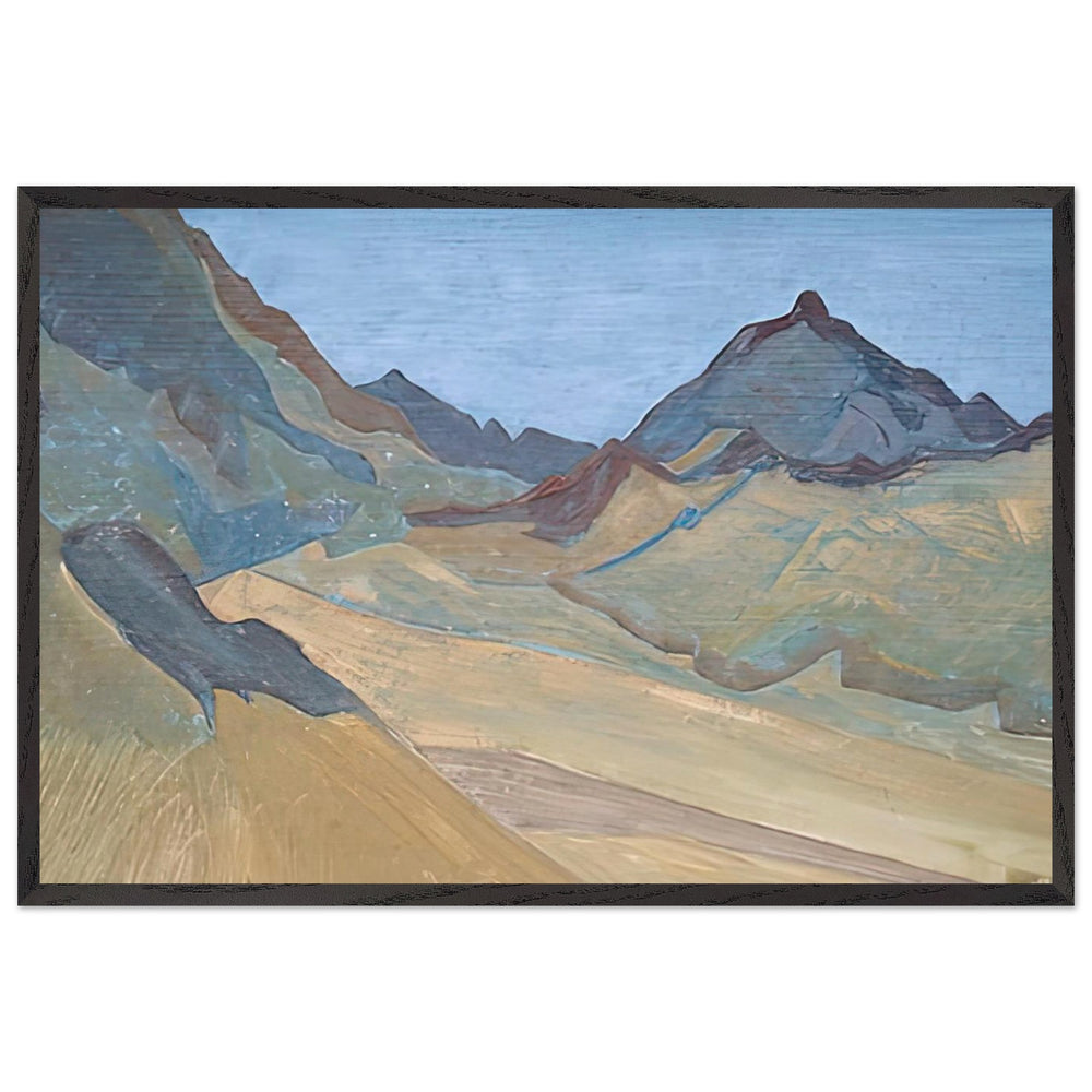 Ladakh by Nicholas Roerich, framed poster