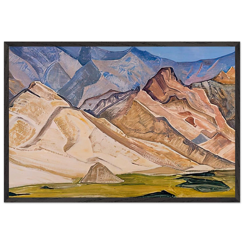 Ladakh by Nicholas Roerich, framed poster