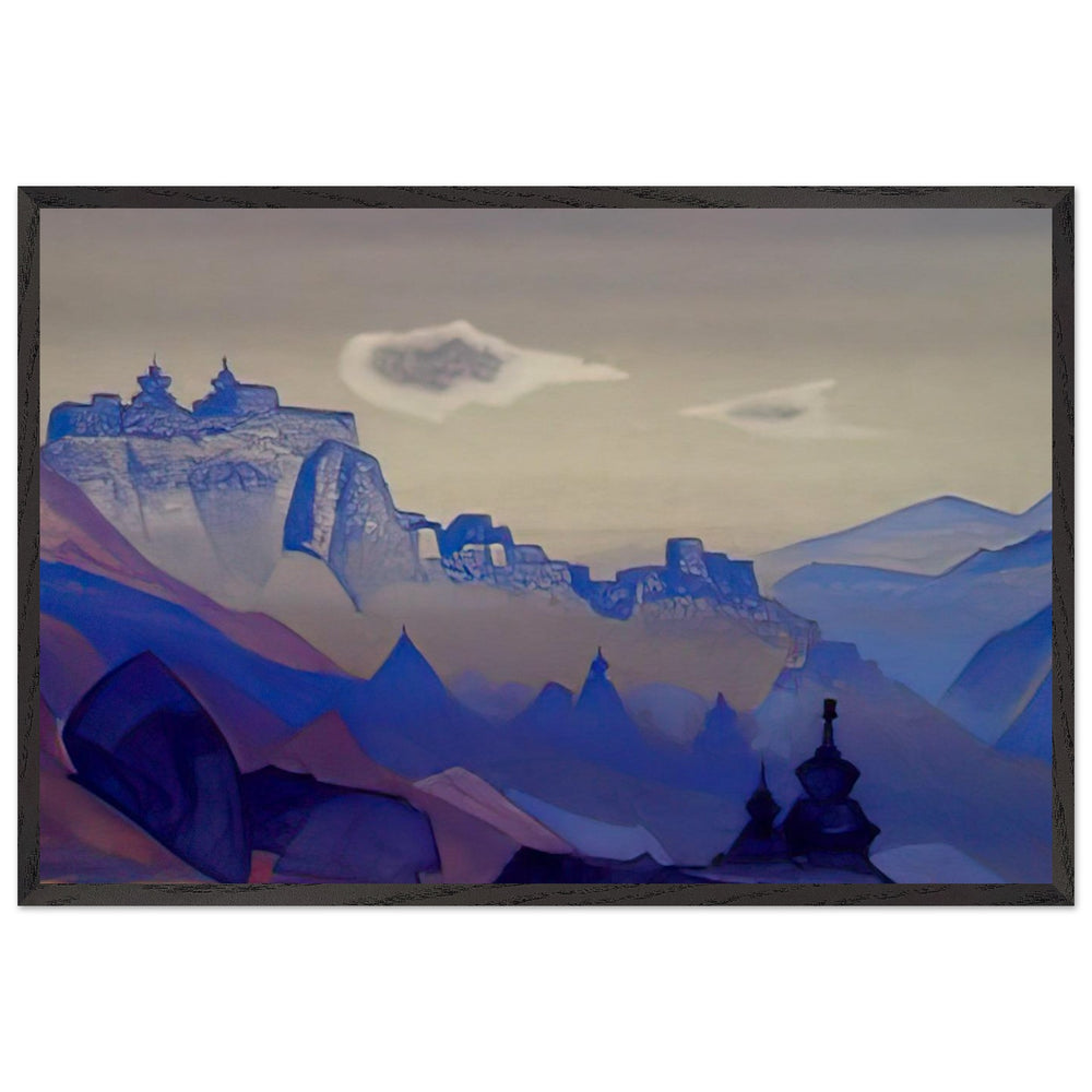 Ladakh by Nicholas Roerich, framed poster