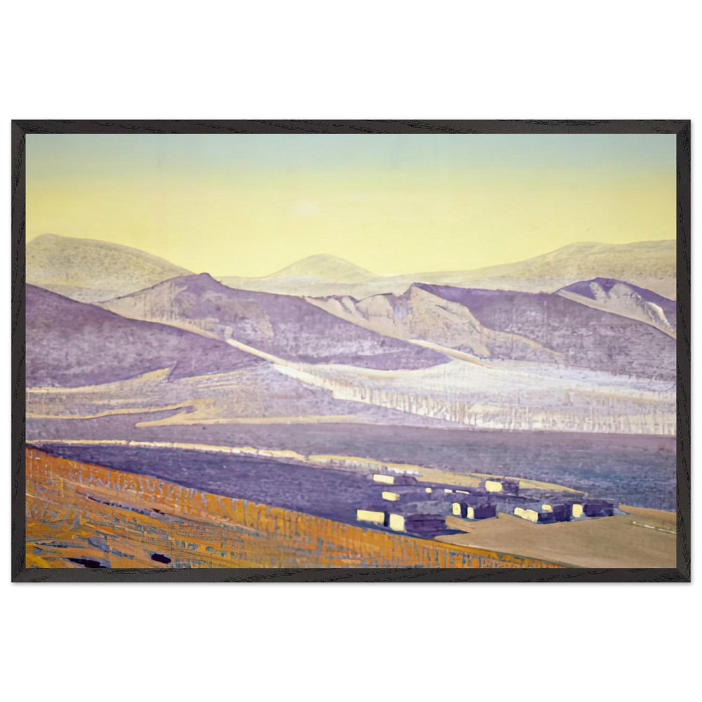 Ladakh by Nicholas Roerich, framed poster