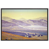 Ladakh by Nicholas Roerich, framed poster