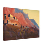 Ladakh. Sunset by Nicholas Roerich, canvas, view 2