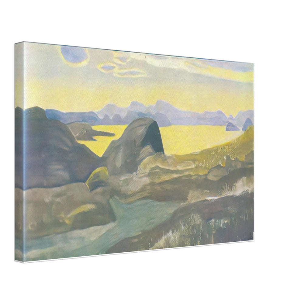 Ladoga by Nicholas Roerich, canvas