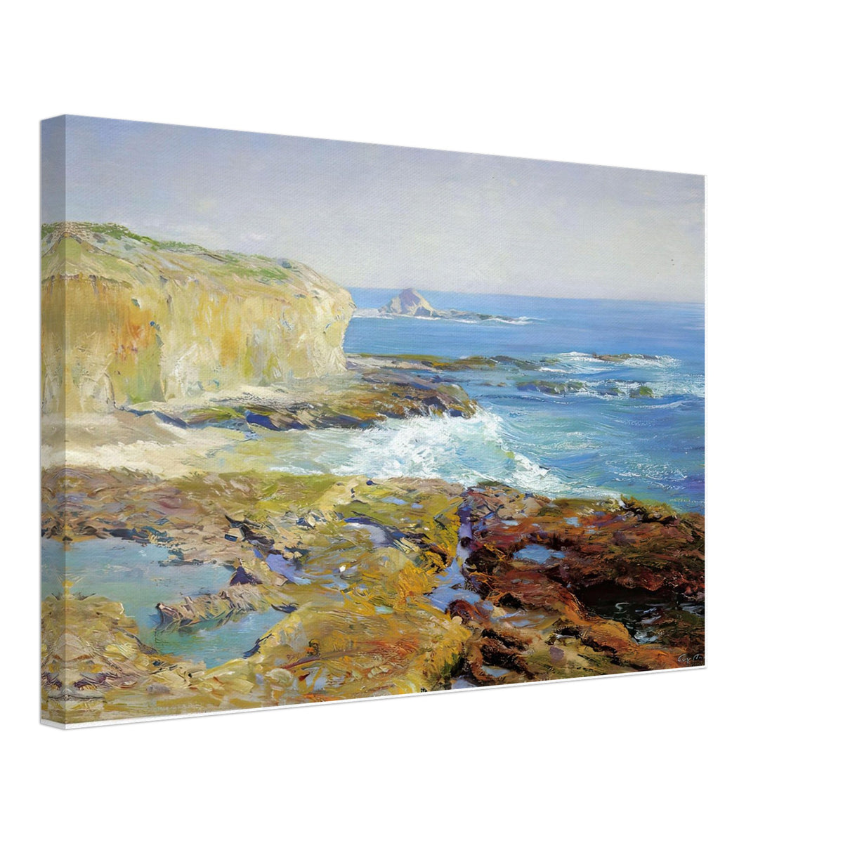 Laguna Rocks, Low Tide by Guy Rose, canvas