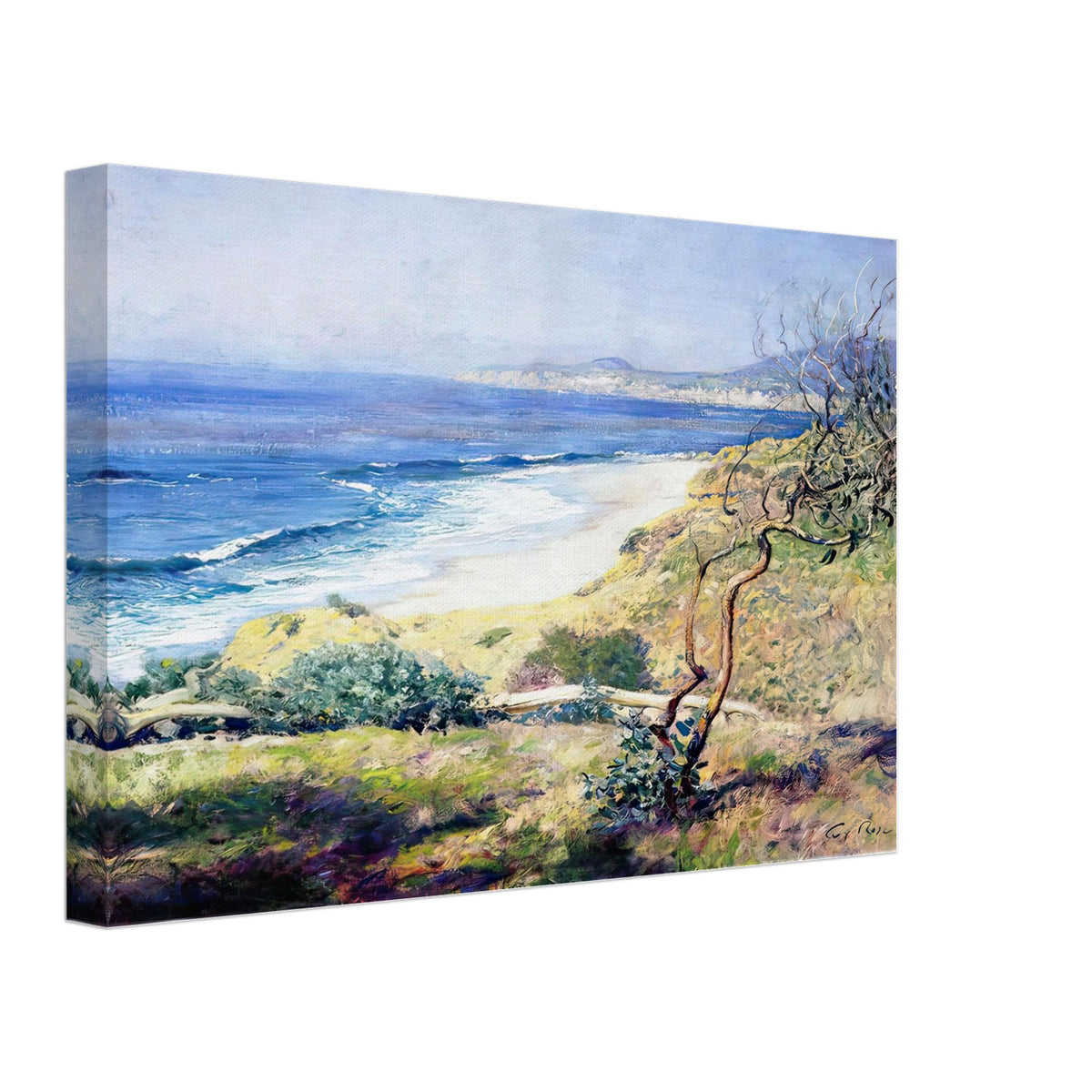 Laguna Shores by Guy Rose, canvas, view 2