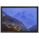 Lahaul (Himalayas) by Nicholas Roerich, framed poster, view 2
