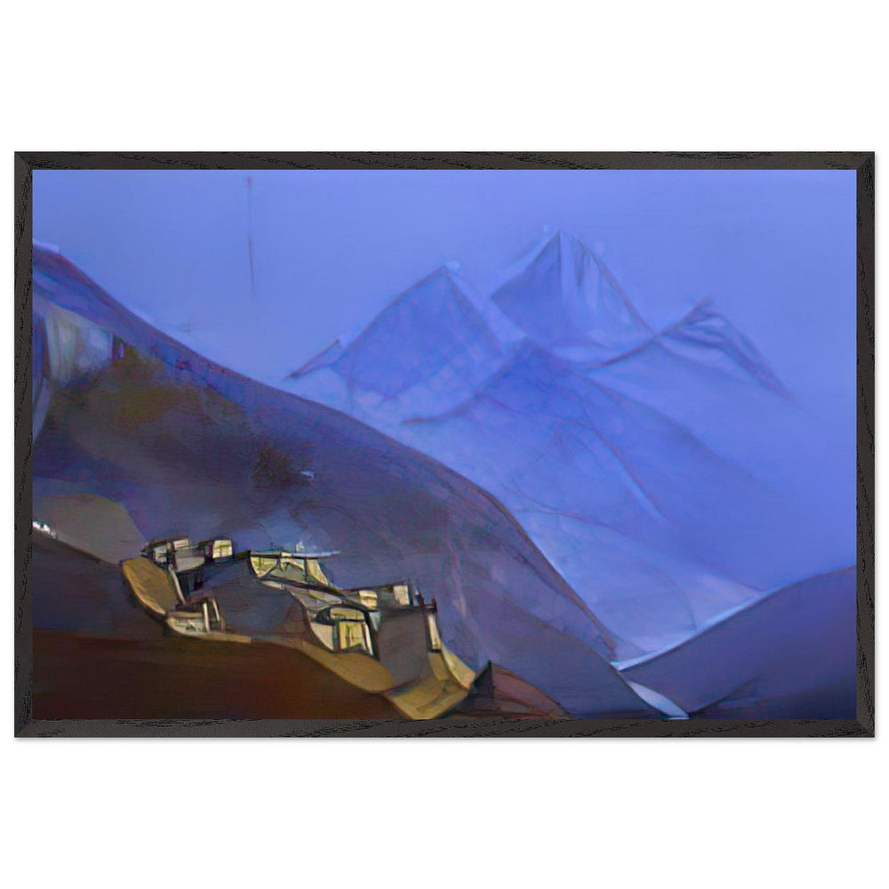 Lahaul (Himalayas) by Nicholas Roerich, framed poster