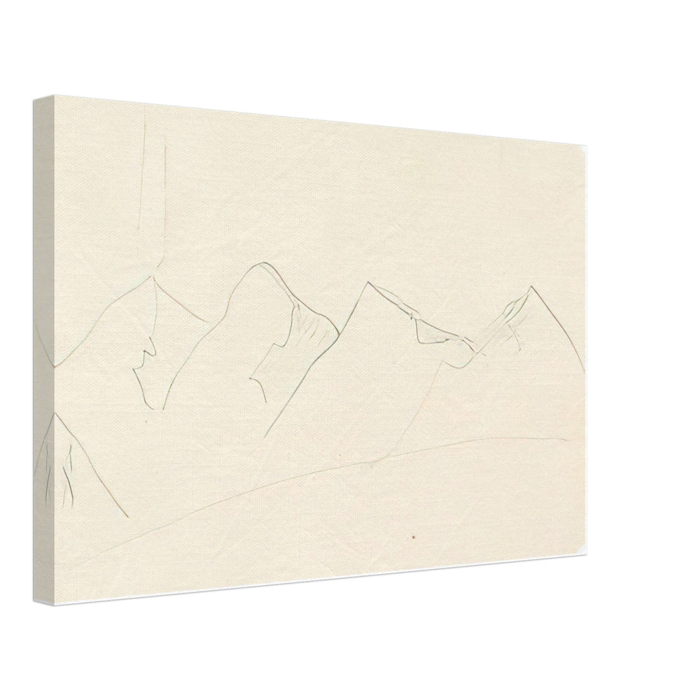 Lahaul Mountains by Nicholas Roerich, canvas