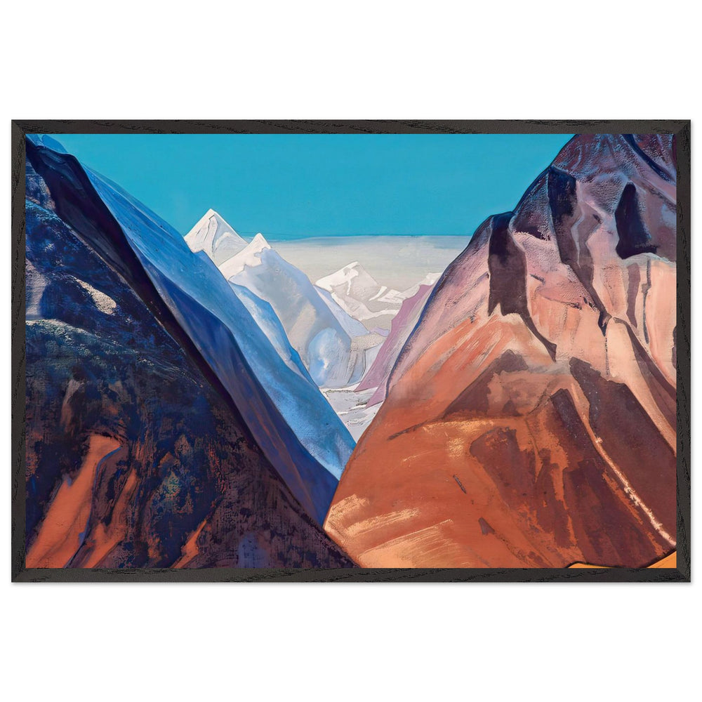 Lahaul by Nicholas Roerich, framed poster