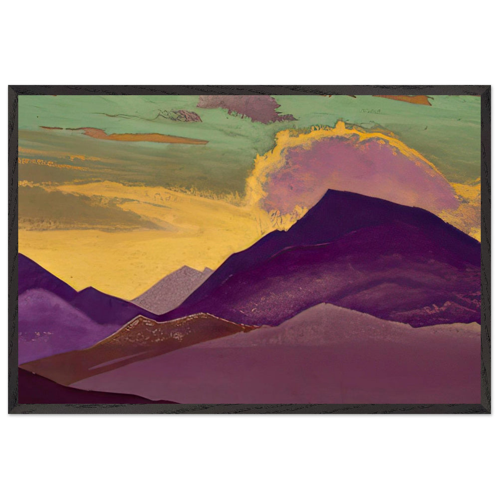 Lahaul by Nicholas Roerich, framed poster
