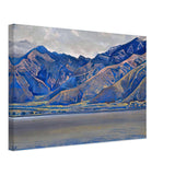 Lake Dal by Nicholas Roerich, canvas