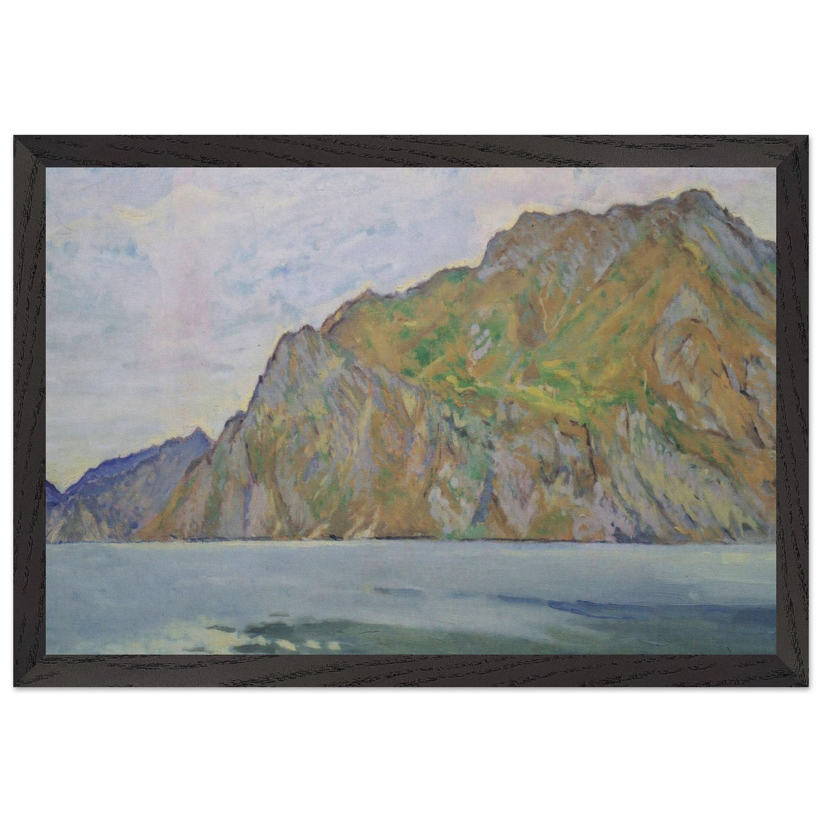 Lake Garda by Koloman Moser, framed poster, view 2