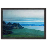 Lake Hyumpola by Nicholas Roerich, framed poster, view 2