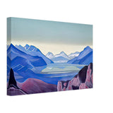 Lake in the Mountains by Nicholas Roerich, canvas, view 2