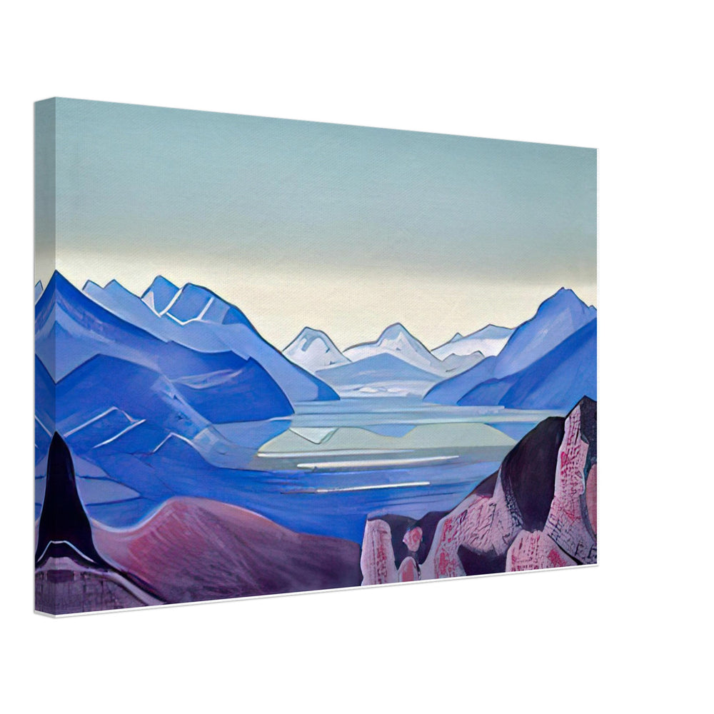 Lake in the Mountains by Nicholas Roerich, canvas