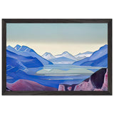 Lake in the Mountains by Nicholas Roerich, framed poster, view 2
