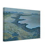 Lake. Karelian Landscape by Nicholas Roerich, canvas, view 2