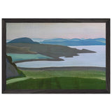 Lake Ladoga Islands by Nicholas Roerich, framed poster, view 2
