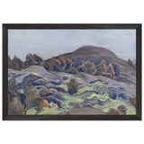 Lake Ladoga by Nicholas Roerich, framed poster, view 2