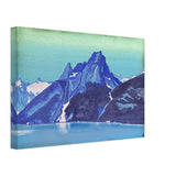 Lake of the Nagas. Kashmir by Nicholas Roerich, canvas, view 2