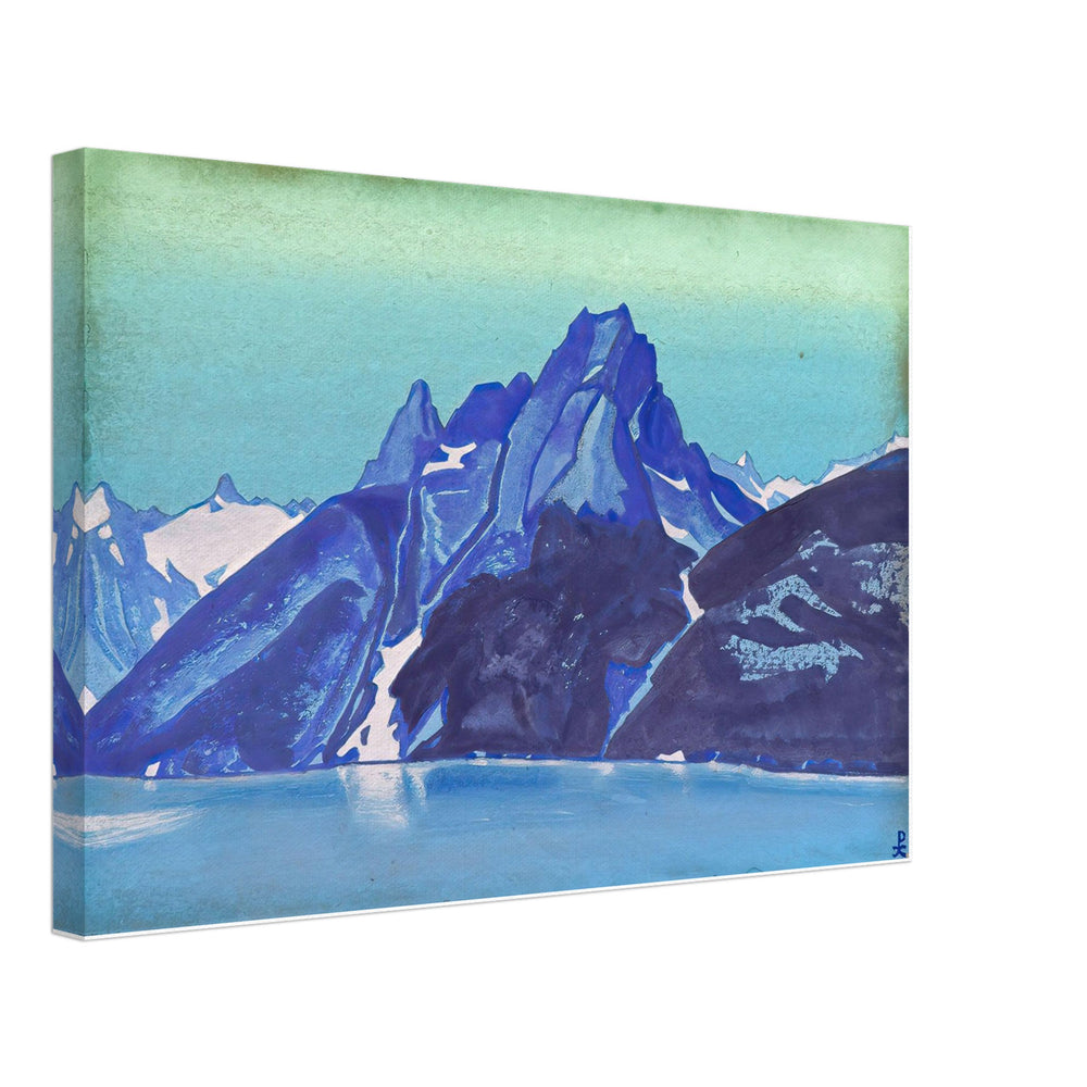Lake of the Nagas. Kashmir by Nicholas Roerich, canvas