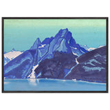 Lake of the Nagas. Kashmir by Nicholas Roerich, framed poster, view 3