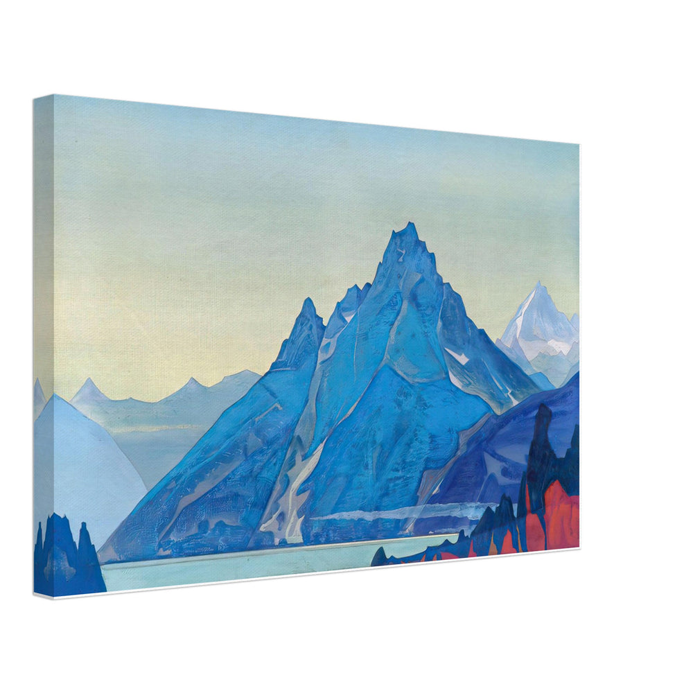 Lake of the Nagas by Nicholas Roerich, canvas