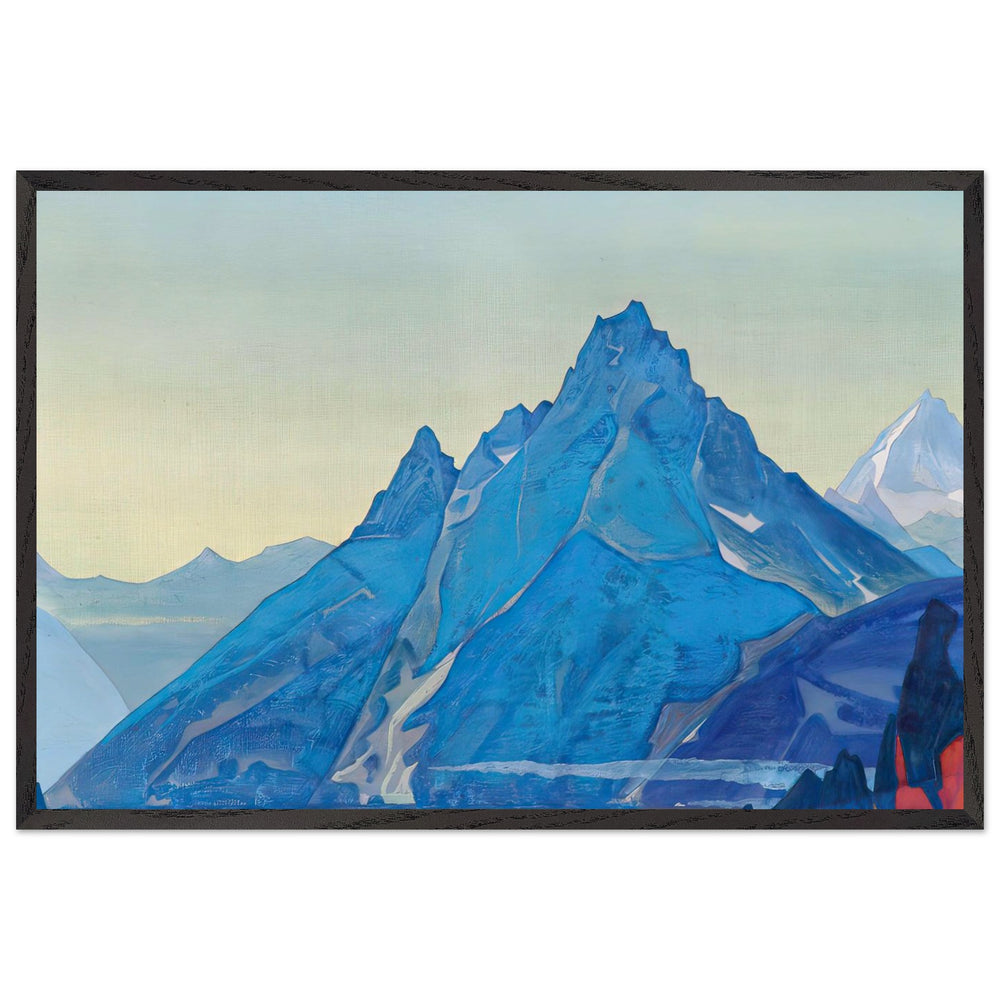 Lake of the Nagas by Nicholas Roerich, framed poster