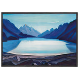 Lake Sheshnag by Nicholas Roerich, framed poster, view 3