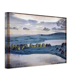 Lake Village by Nicholas Roerich, canvas, view 2