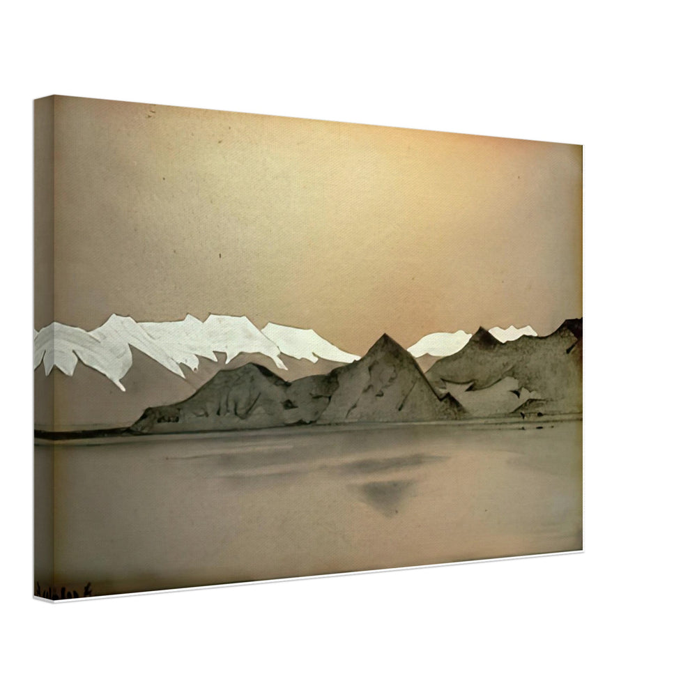 Lake Vular by Nicholas Roerich, canvas