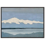 Lake Vular by Nicholas Roerich, framed poster, view 3