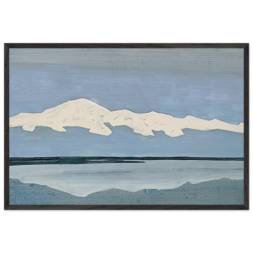 Lake Vular by Nicholas Roerich, framed poster