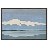 Lake Vular by Nicholas Roerich, framed poster