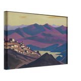 Lake Yam-tso by Nicholas Roerich, canvas
