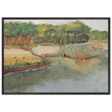 Lakeshore by Theodor Pallady, framed poster, view 3