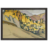 Lamayuru Monastery by Nicholas Roerich, framed poster, view 2