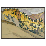 Lamayuru Monastery by Nicholas Roerich, framed poster, view 3