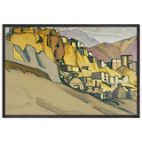 Lamayuru Monastery by Nicholas Roerich, framed poster