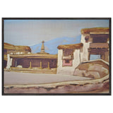 Lamayuru by Nicholas Roerich, framed poster, view 3