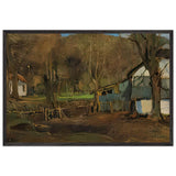 Landscape, Bishops Court by Pieter Wenning, framed poster