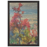 Landscape from Provence by Stefan Popescu, framed poster, view 2