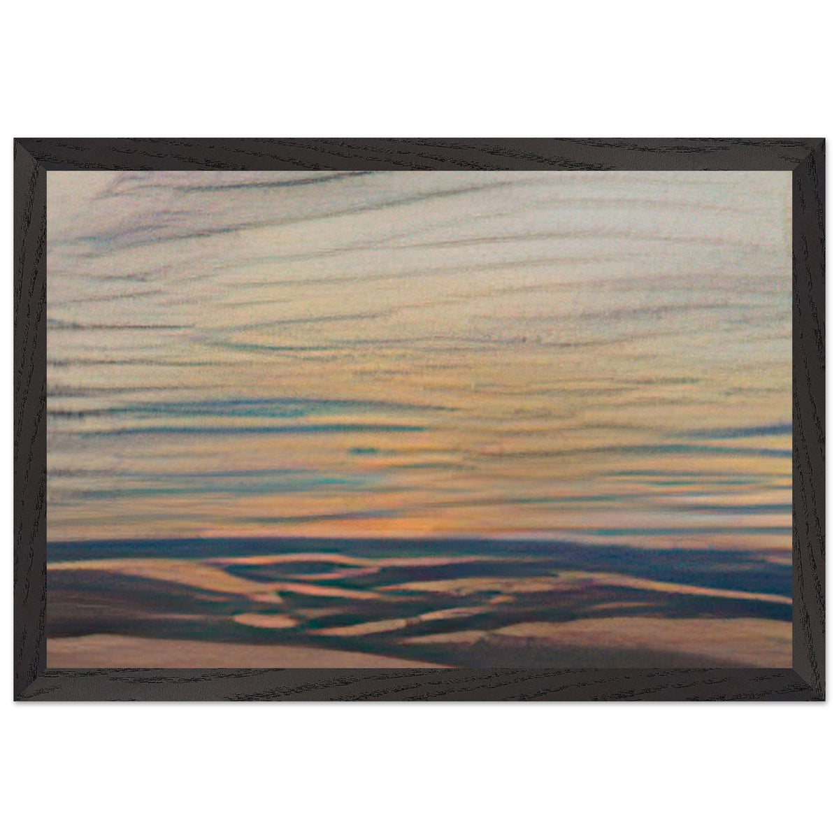 Landscape by Fujishima Takeji, framed poster, view 2