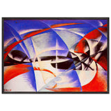 Landscape by Giacomo Balla, framed poster, view 3